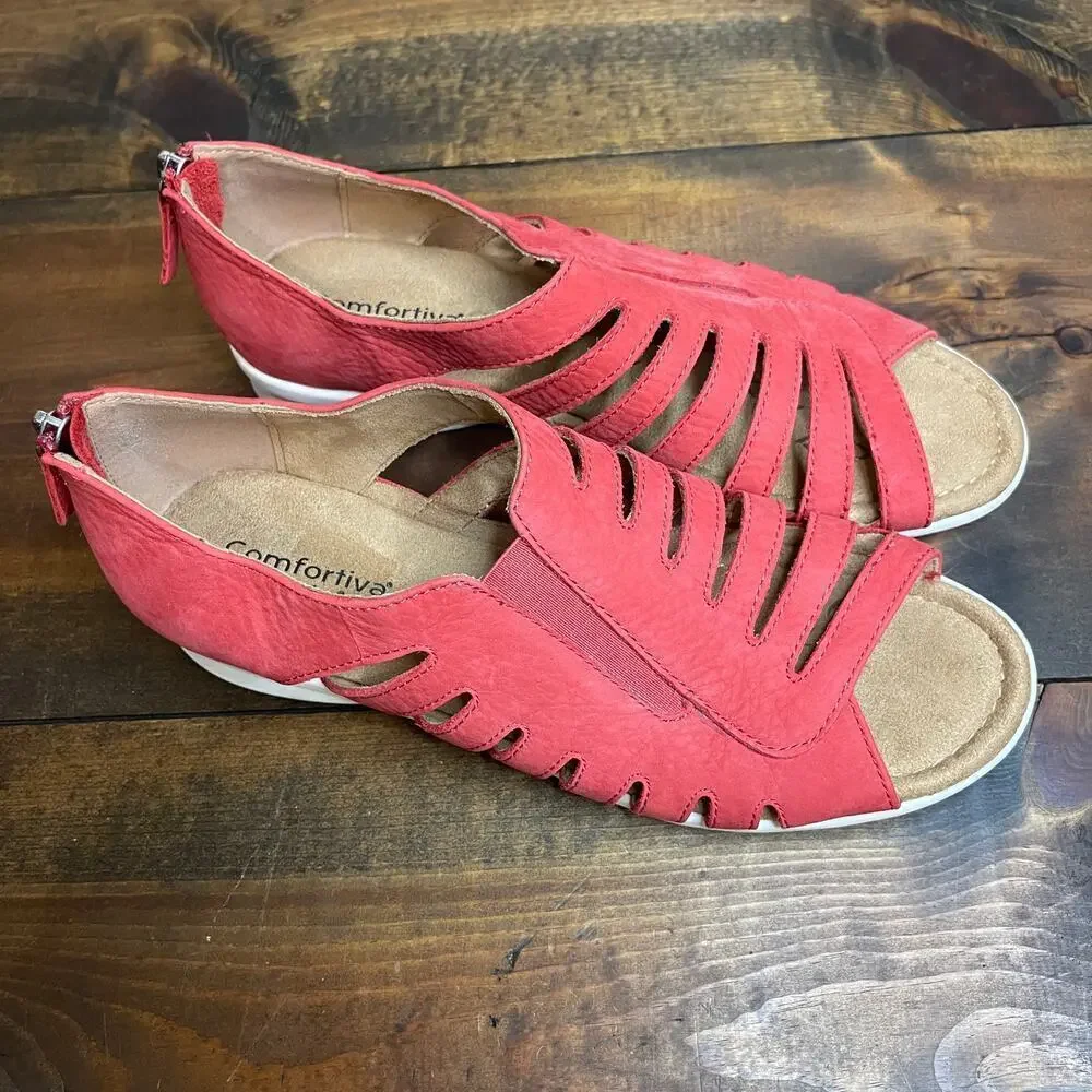 Comfortiva parker red